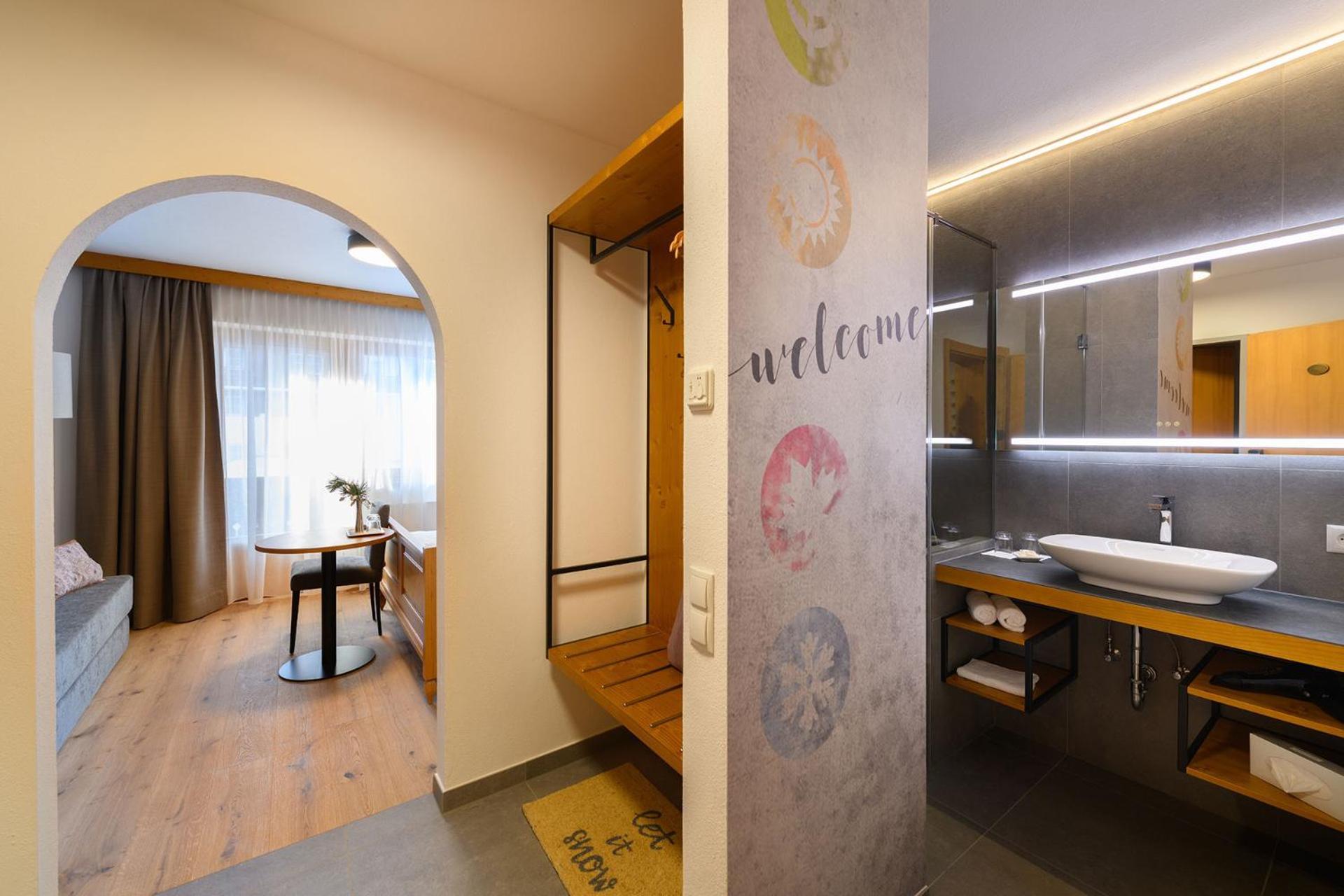 Tweepersoonskamer met 1 of 2 Bedden en Balkon
